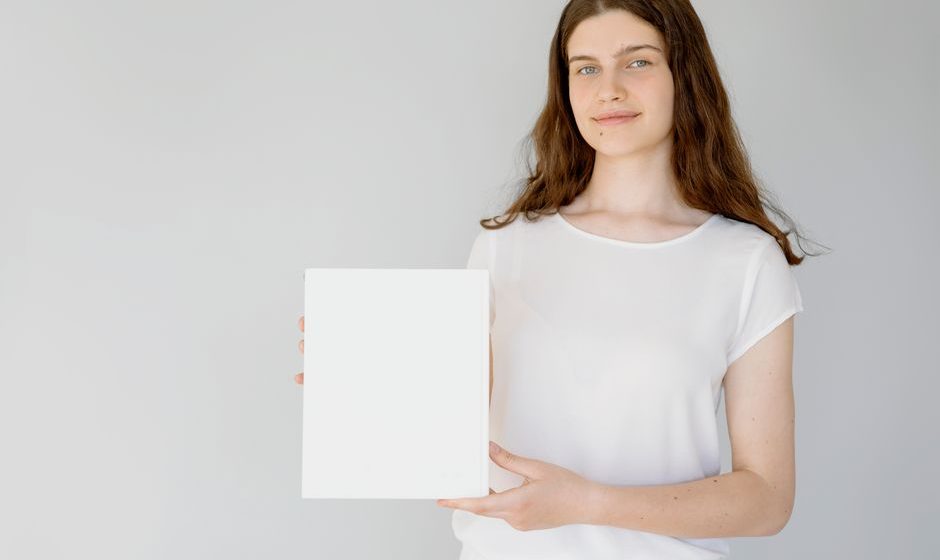 A polished media kit template designed for female entrepreneurs to showcase their brand and story
