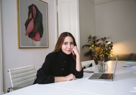 Young female teenage CEO who started her company at 16